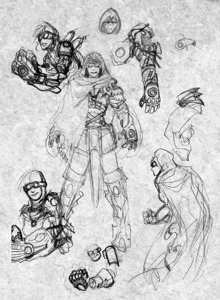 765x1044 Steampunk Sketch Dump By Drmanhattan Va - Steampunk Sketch
