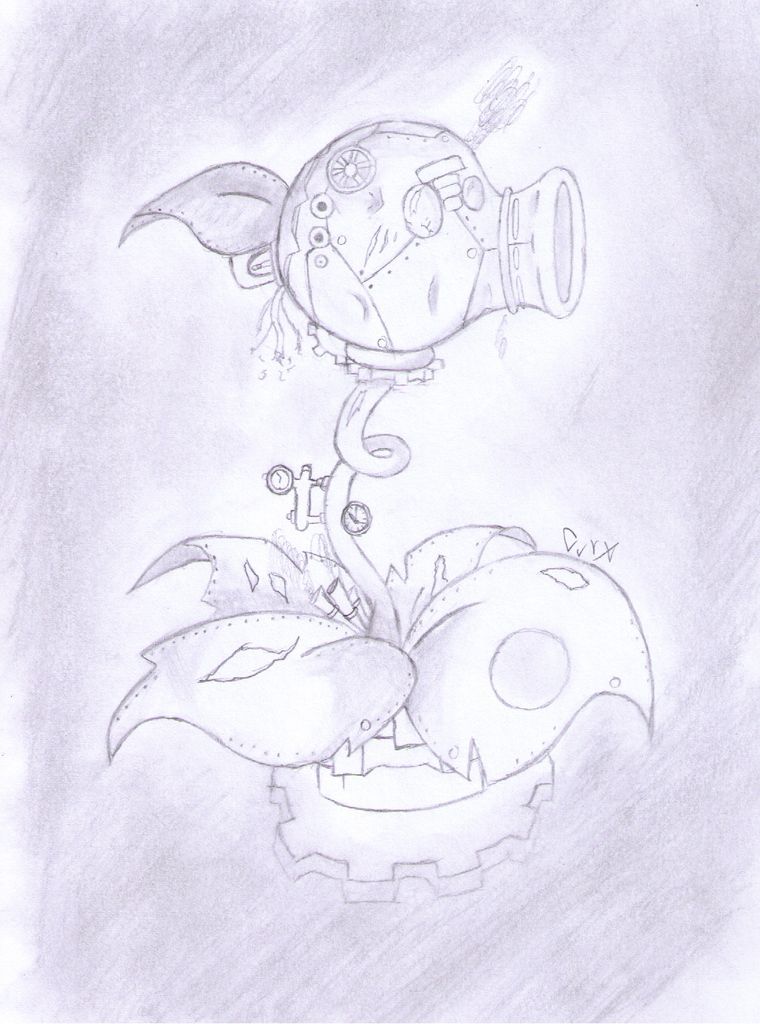 760x1024 Draw Steampunk 7 Steps - Steampunk Sketch