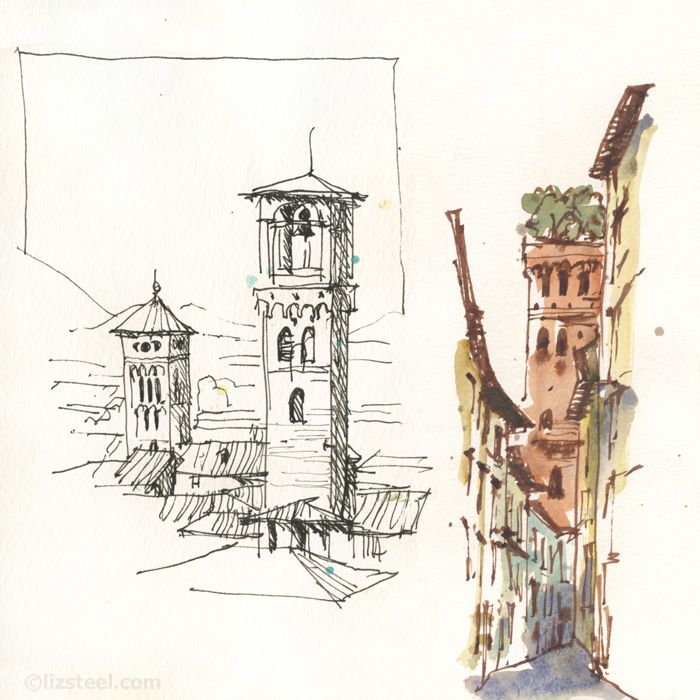 700x700 Liz Steel Discusses Chapter 2 Of Her New Book 5 Minute Sketching - Steel Sketch