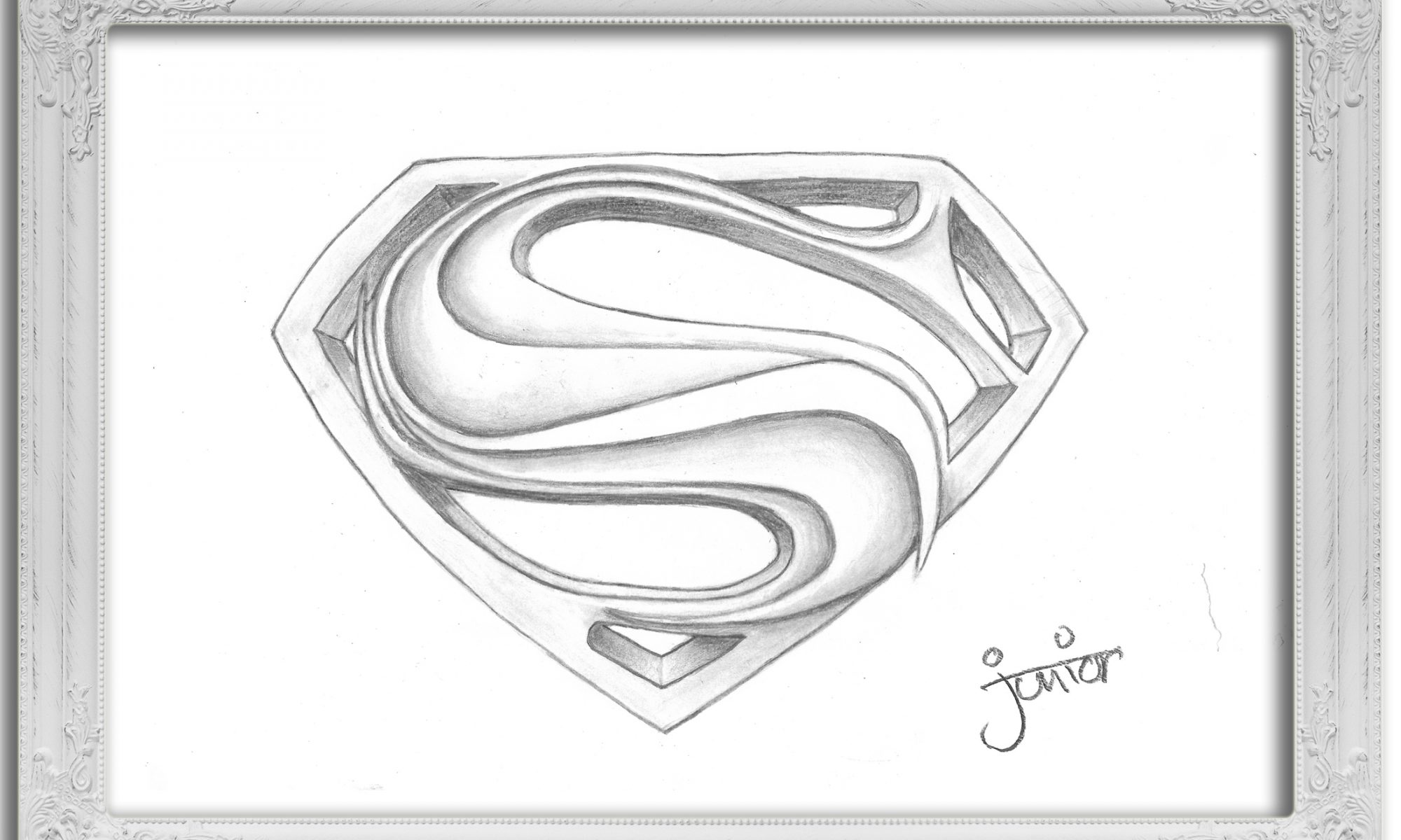2000x1200 Superman Man Of Steel Art Sketches - Steel Sketch