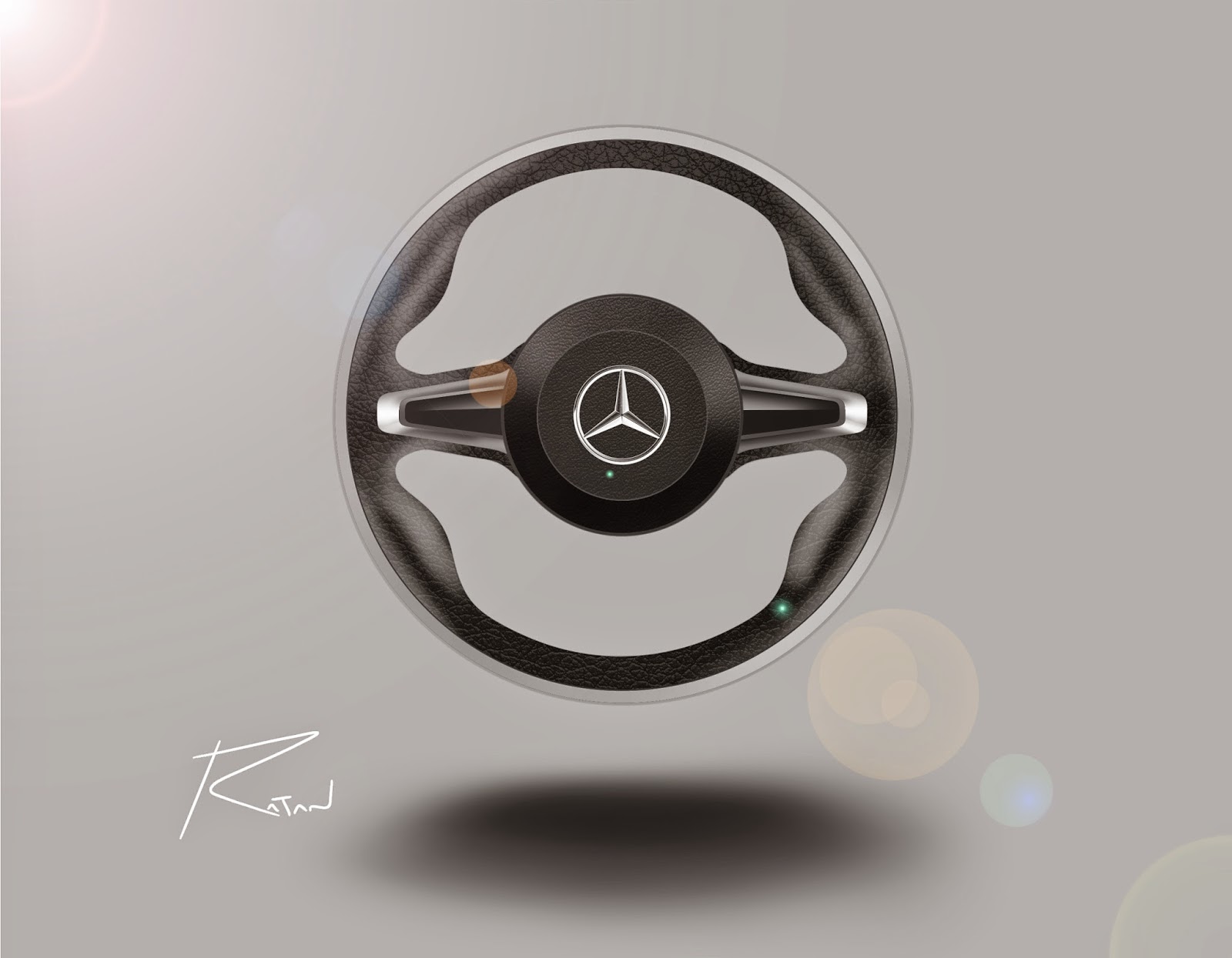 1600x1245 Ratandesignz Mercedes Benz Steering Wheel Design Sketch Concept - Steering Wheel Sketch
