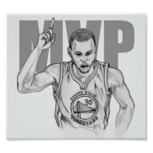 307x307 Stephen Curry Posters, Prints Amp Poster Printing Zazzle Ca - Stephen Curry Sketch