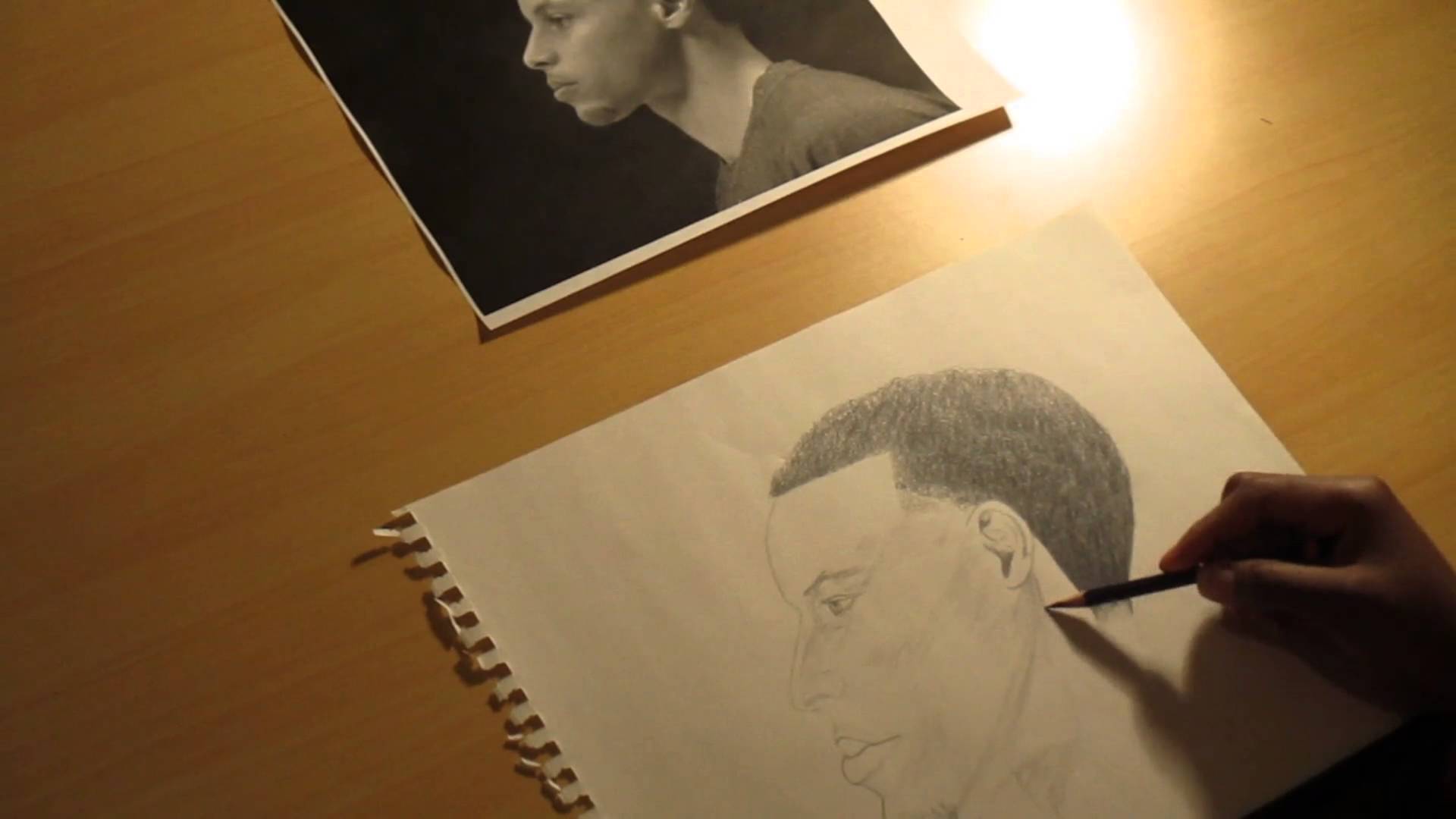 1920x1080 Stephen Curry Sketch - Stephen Curry Sketch