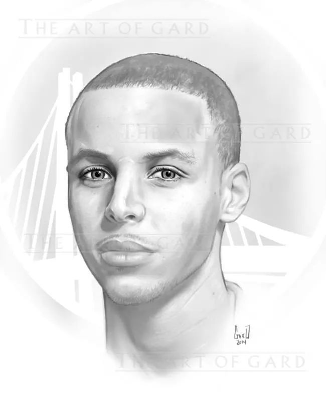 650x827 The Art Of Gard Dubsnation Art, Drawings And Art - Stephen Curry Sketch
