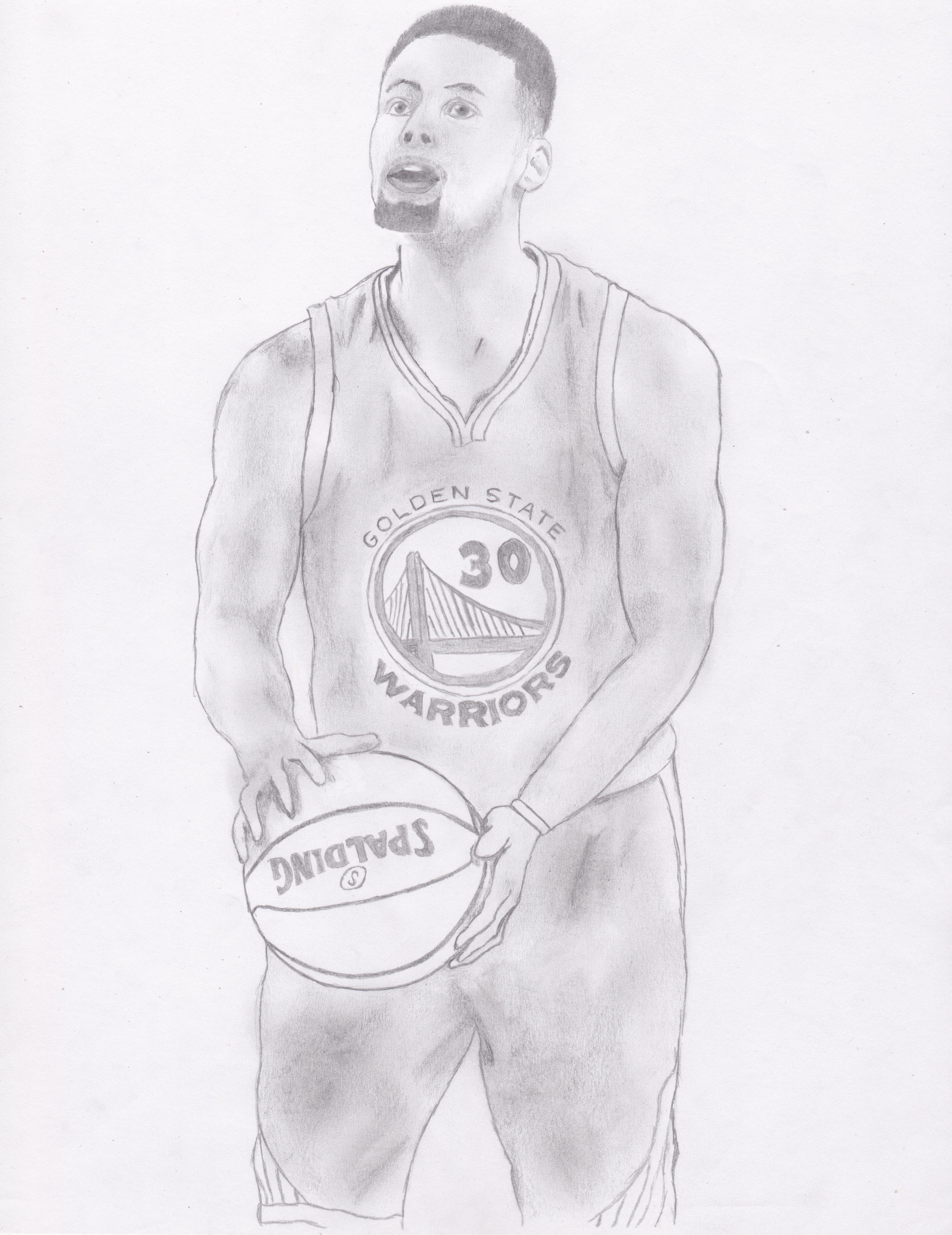 Stephen Curry Sketch at Explore collection of