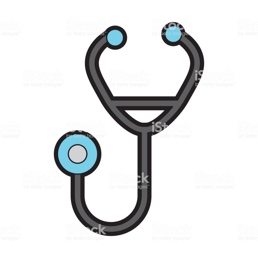 900x900 Download Fonendo Animado Clipart Drawing Animation Drawing - Stethoscope Sketch