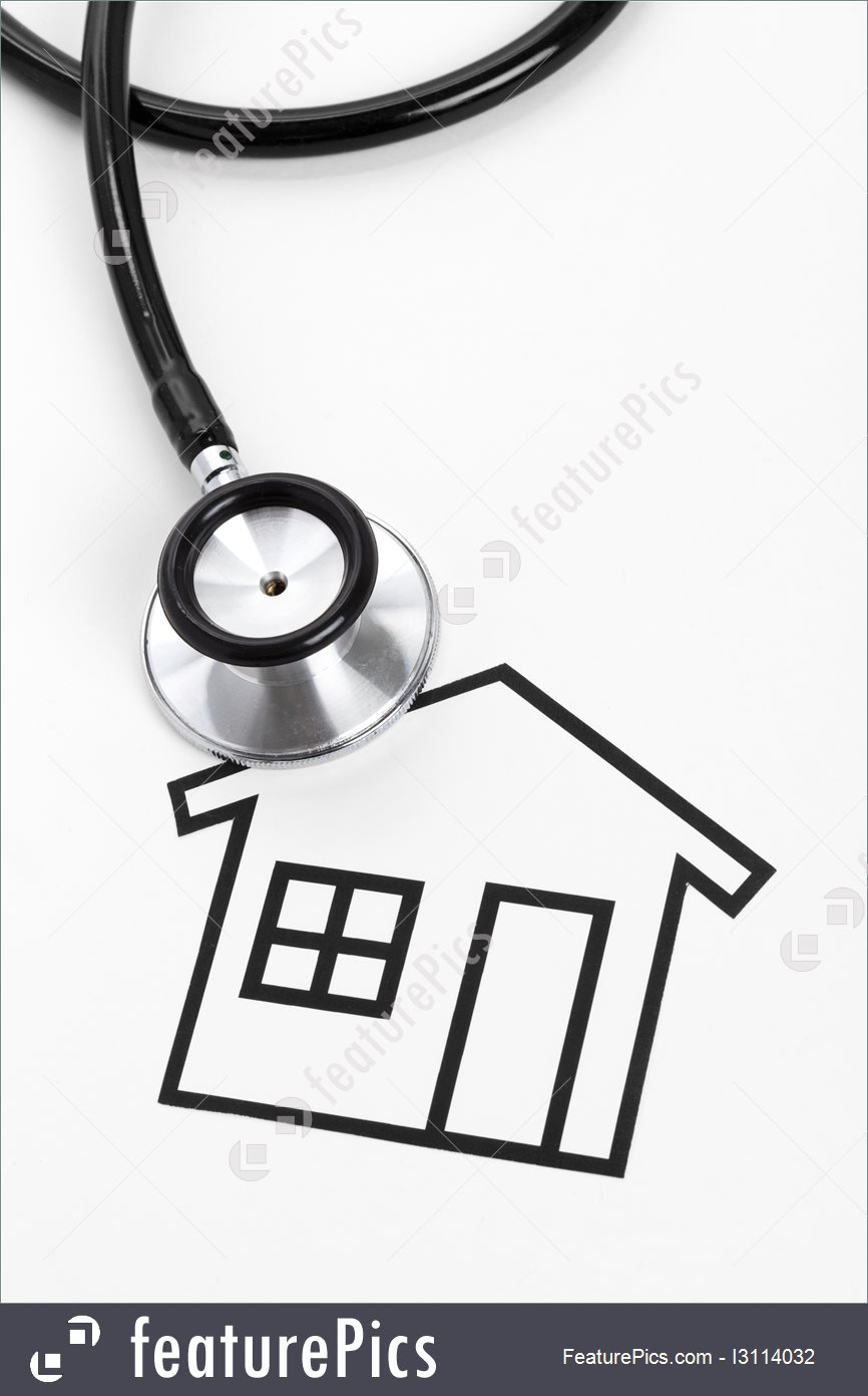 866x1392 Stethoscope And House Picture - Stethoscope Sketch