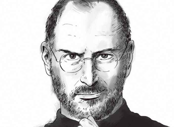 Steve Jobs Sketch at PaintingValley.com | Explore collection of Steve ...