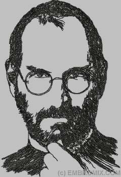 239x350 People Legends - Steve Jobs Sketch