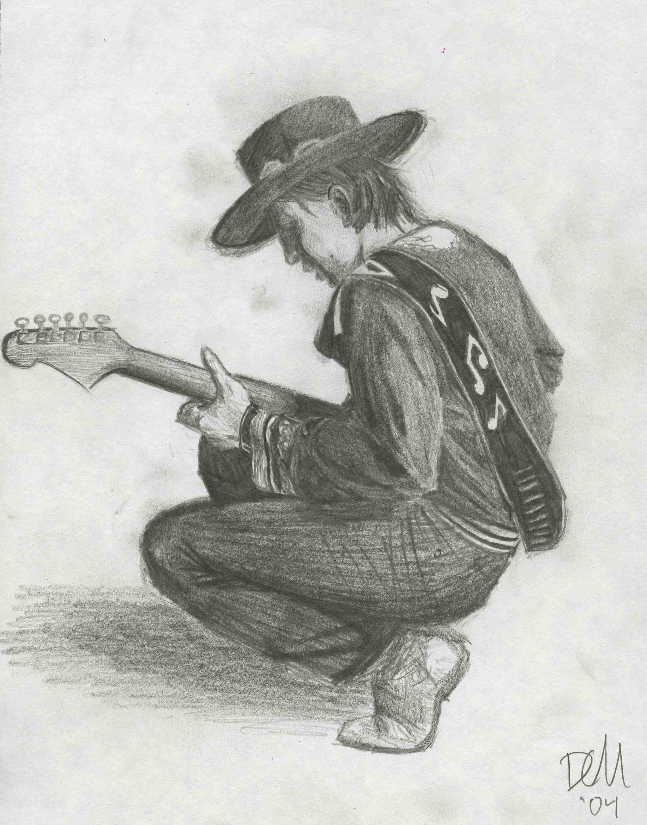 2070x2640 Google Image Result For - Stevie Ray Vaughan Sketch