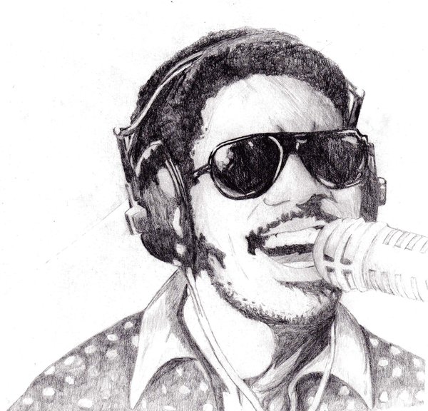 600x576 Stevie Wonder - Stevie Wonder Sketch