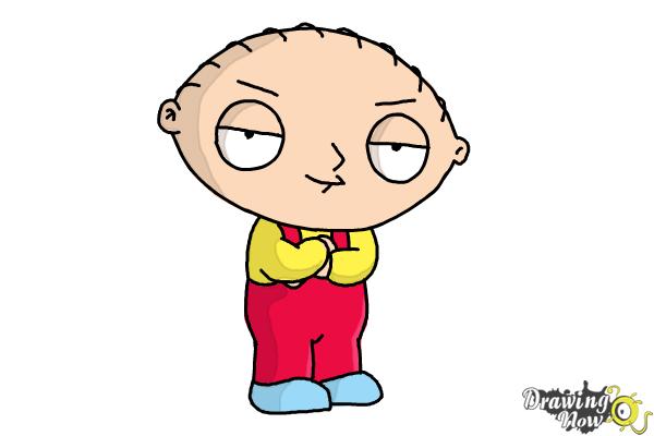 600x400 How To Draw Stewie Griffin - Stewie Griffin Sketch
