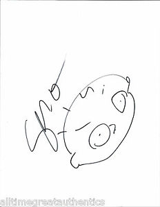 232x300 Seth Macfarlane Hand Drawn Signed Family Guy Stewie Griffin Sketch - Stewie Griffin Sketch