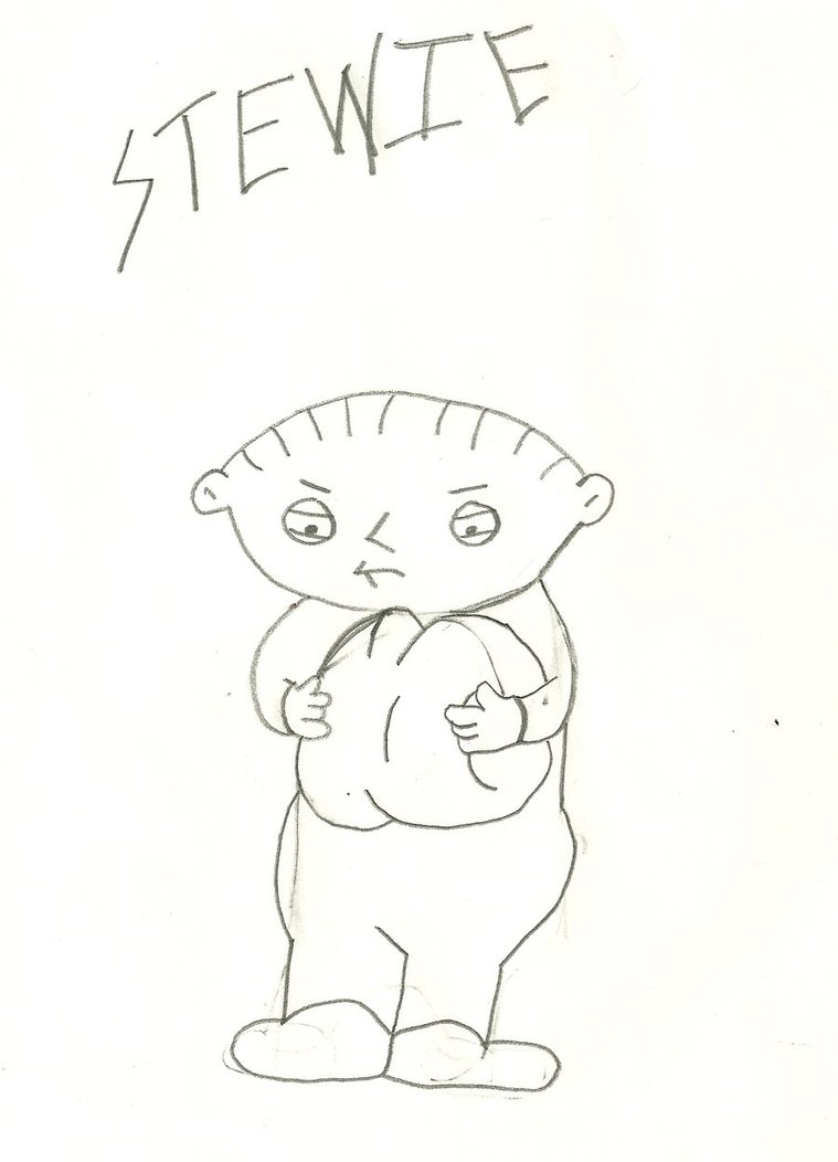 759x1052 Sketches - Stewie Griffin Sketch