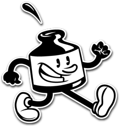 239x250 Free Sketch Wallet Inky Dude Sticker On - Sticker Sketch