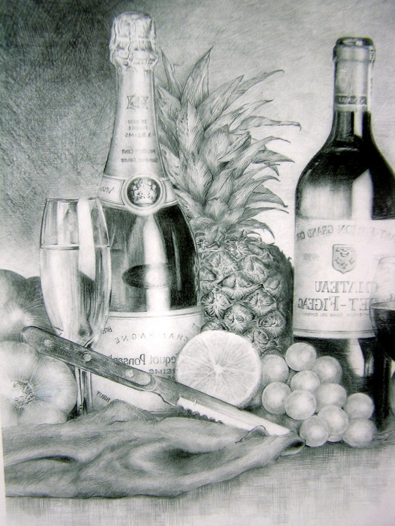 768x1024 Still Life Drawing Artists Still Life Drawings Artists Famous - Still Life Sketch Artists