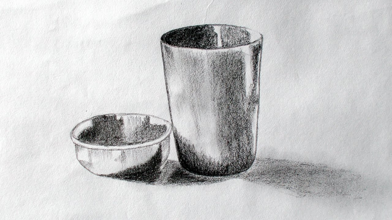1280x720 Still Life Sketches Easy Still Life Sketching With Pencil Still - Still Life Sketching Images