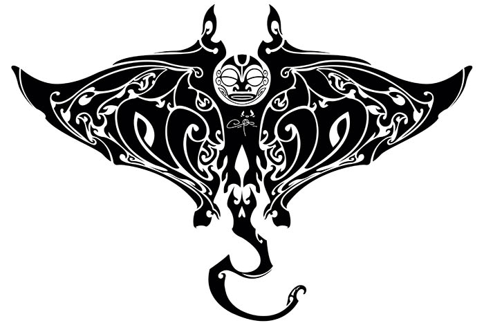 700x467 Tattoos From Sketch To Skin The Heights - Stingray Sketch