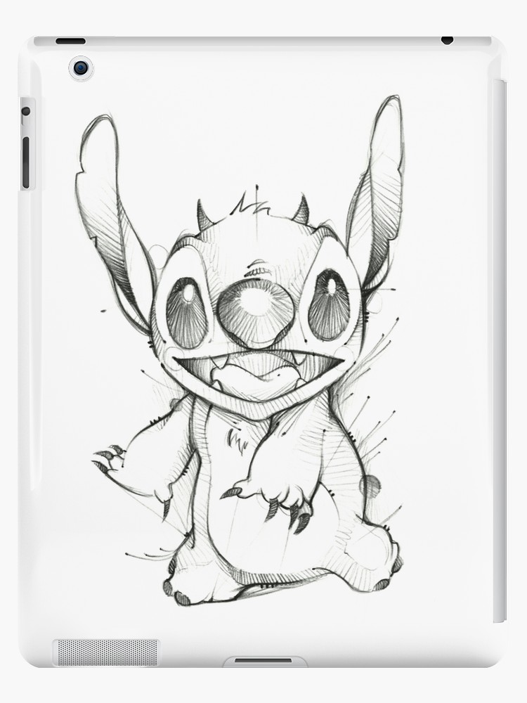 750x1000 Stitch Sketch! Ipad Cases Amp Skins By Denersilva Redbubble - Stitch Sketch