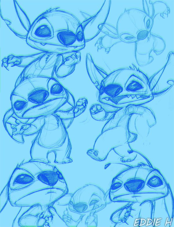 600x780 More Stitch Sketches By On @ - Stitch Sketches