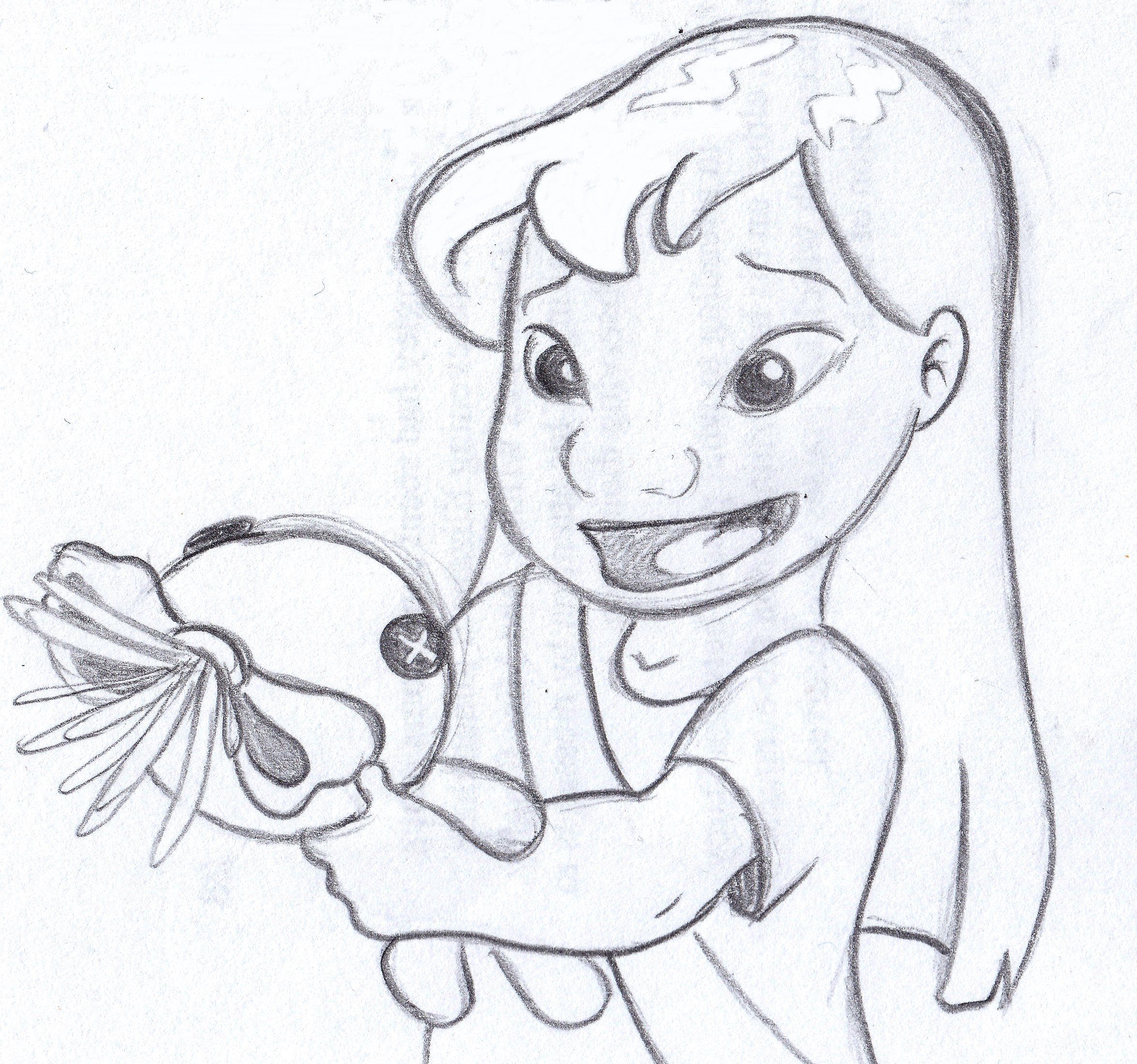 2352x2202 Disney Sketch - Stitch Sketches