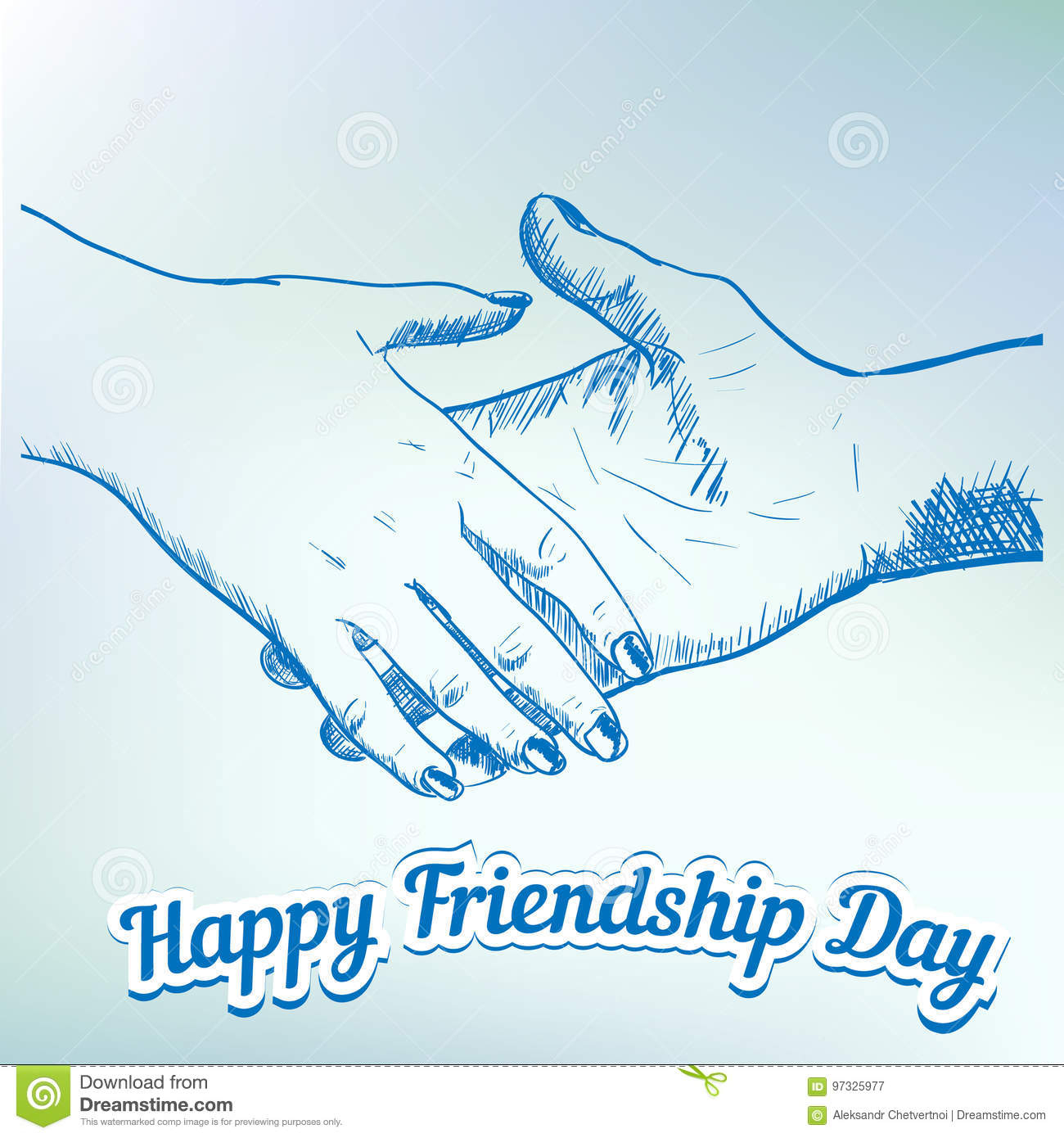 1300x1390 Friendship Hand With Thoughts Sketches Hands Shaking Sketch - Stock Sketches