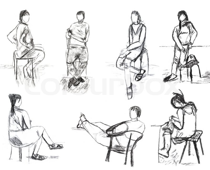 800x645 Children Drawing - Stock Sketches