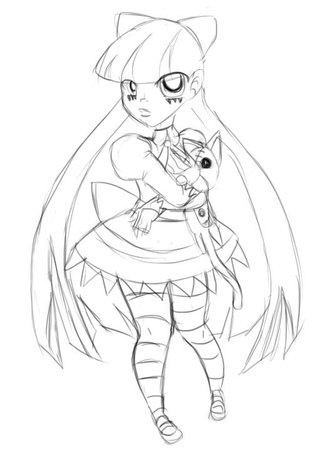 Stocking Sketch