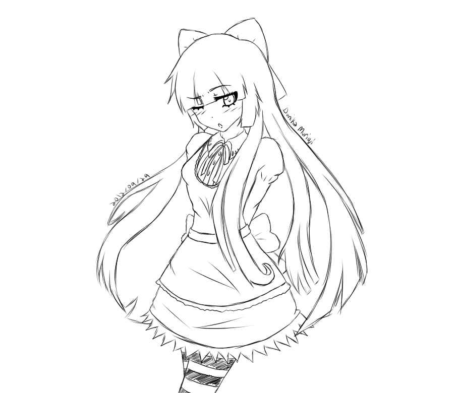 912x780 Stocking Anarchy Sketch By Kaniii - Stocking Sketch
