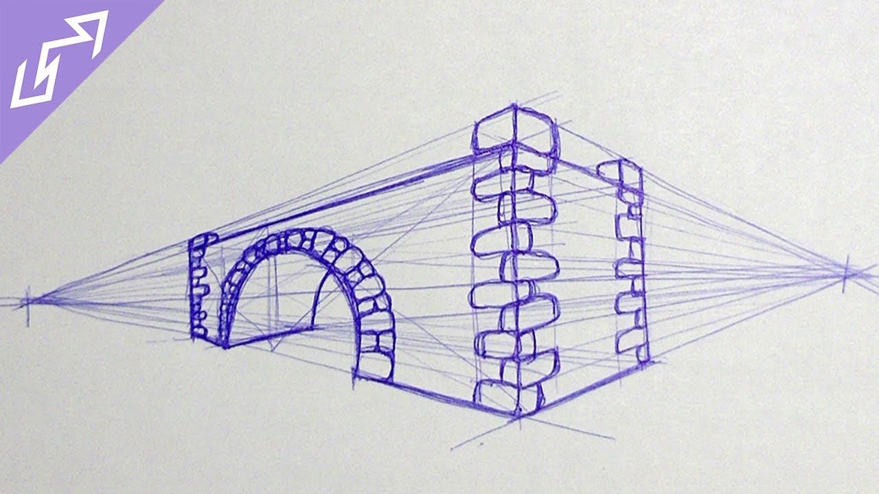 1280x720 Sketch Of The Day - Stone Bridge Sketch