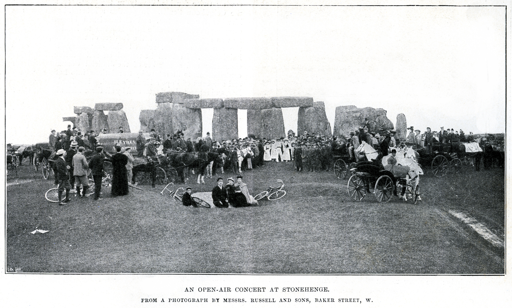 1962x1181 New Discovery Two Photos Of The Magpie Musicians - Stonehenge Sketch