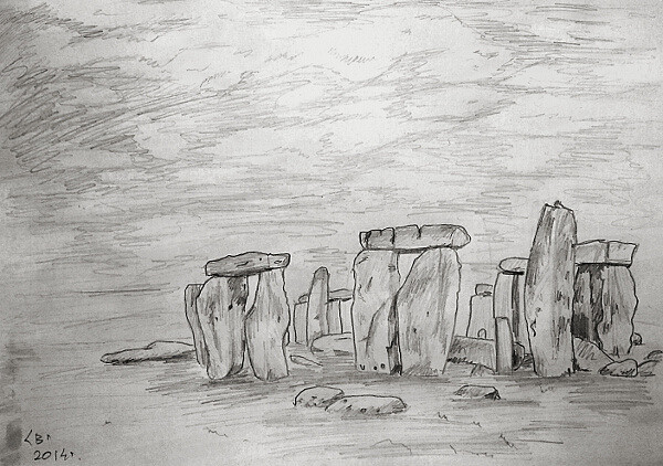 600x422 Stonehenge - Stonehenge Sketch