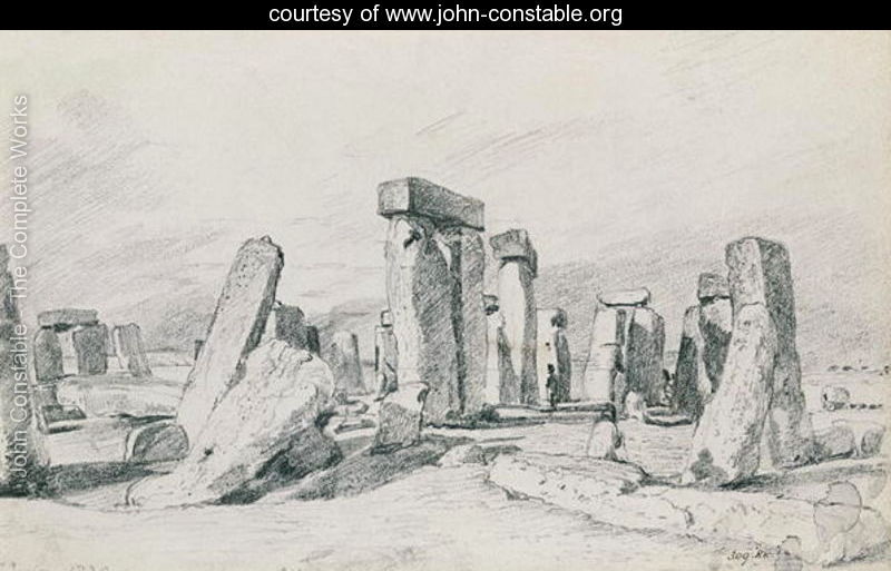 800x513 Debunked Stonehenge Fake [Patched With Concrete In The 1950s - Stonehenge Sketch