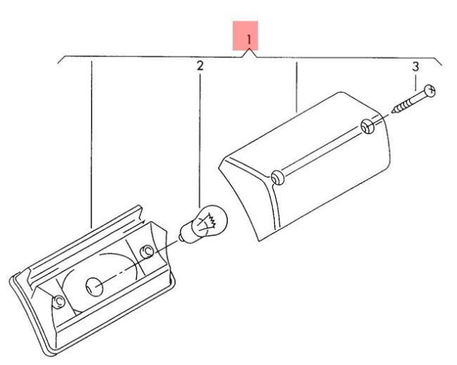 640x512 Genuine Third 3rd Brake Stop Light 2d0945211e Ebay - Stop Light Sketch