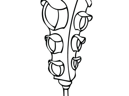 440x330 Stop Light Coloring - Stop Light Sketch
