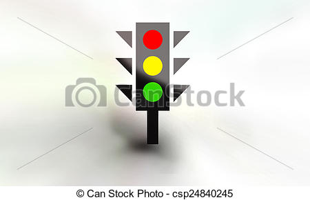 450x290 Traffic Light With Sketch Background. - Stop Light Sketch