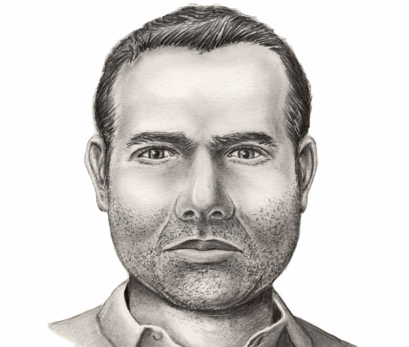 820x697 Police Release Sketch Of Man After Indecent Act - Stop Sketch