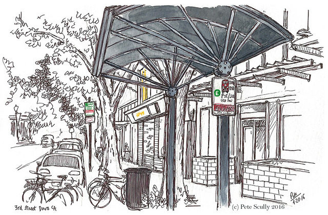 Stop Sketch at PaintingValley.com | Explore collection of Stop Sketch