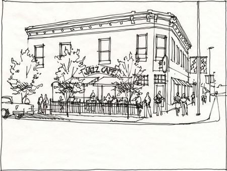 450x339 Street Revitalization With Quick Sketches - Storefront Sketch