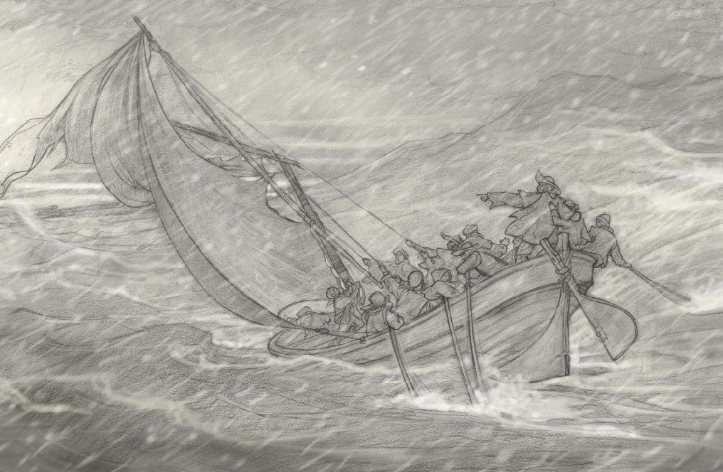 1016x664 Pj Lynch Gallery Storm - Storm Sketch