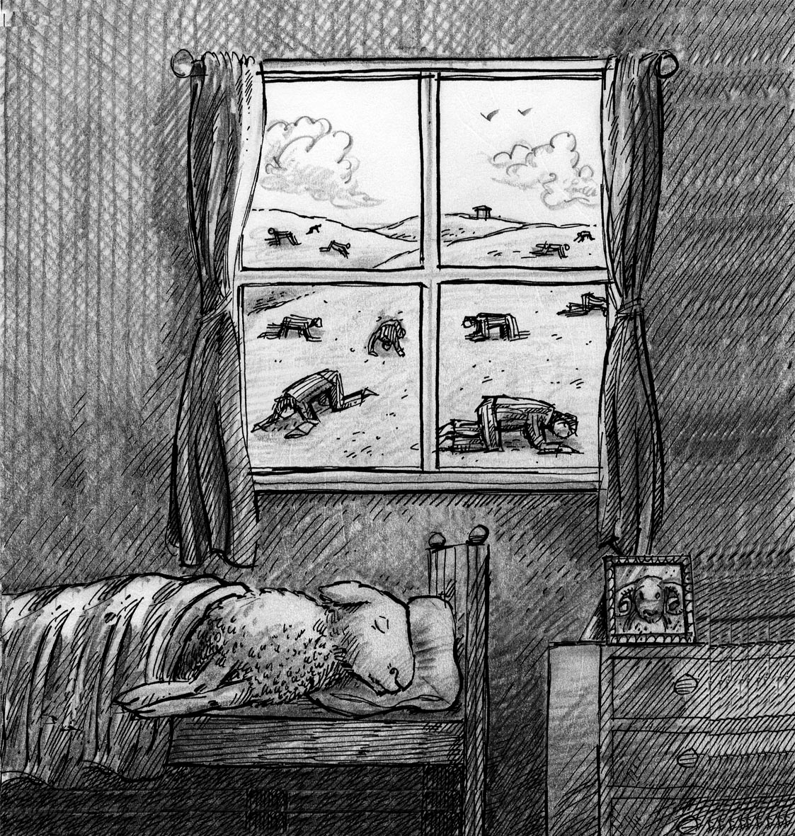 1123x1181 Rip Storm Thorgerson - Storm Sketch