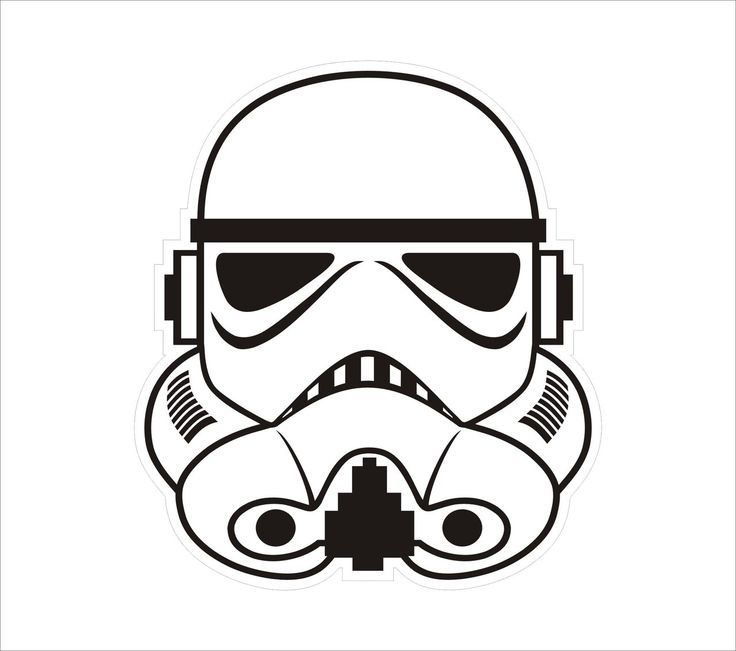 736x651 Stormtrooper Printable - Stormtrooper Helmet Sketch