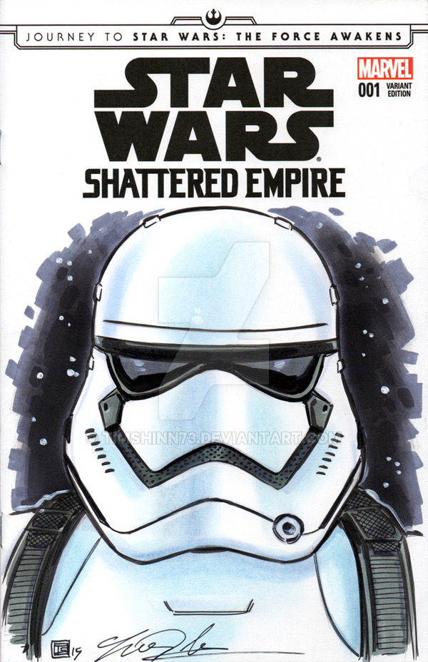600x928 Star Wars 1st Order Stormtrooper Sketch Cover By Timshinn73 On - Stormtrooper Sketch