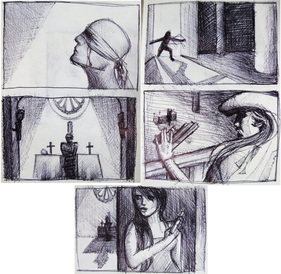 906x882 Storyboard Sketches By Ocularreverie - Storyboard Sketches