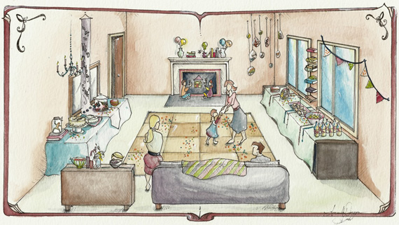 570x321 Sketchbook Vintage Storybook A Subtle Revelry - Storybook Sketch