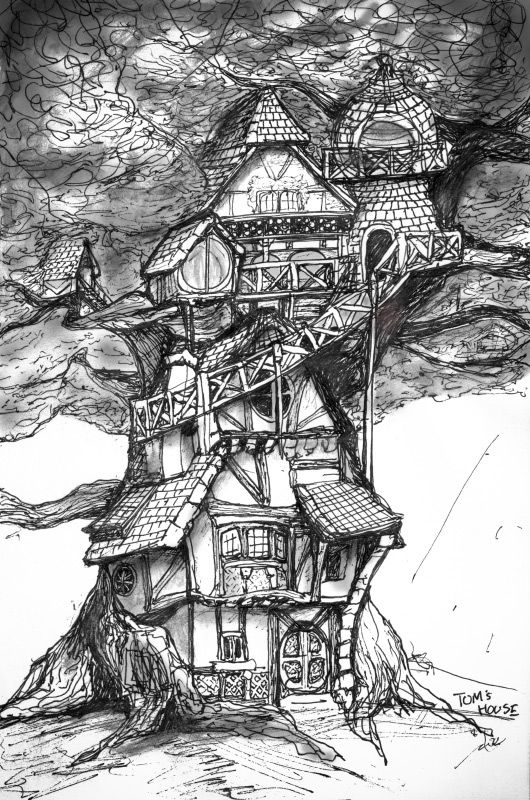 530x800 Storybook Concept Drawing - Storybook Sketch