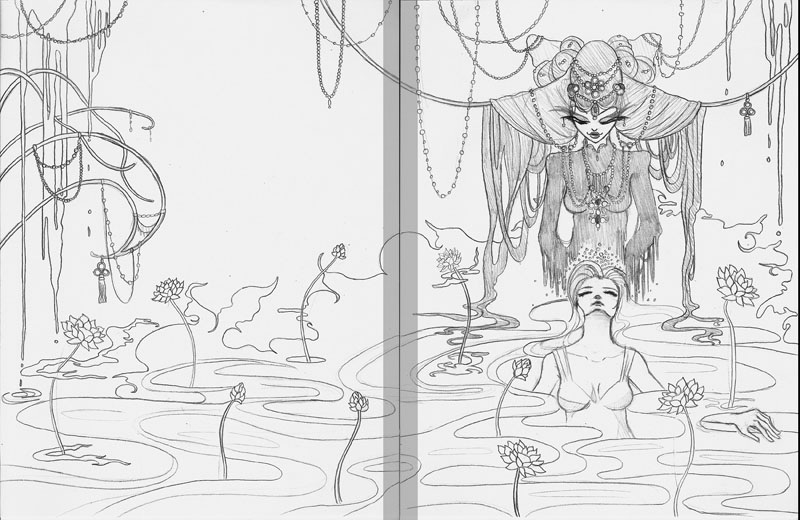 800x520 Storybook Illustration Sketch By Cassiesillustrations - Storybook Sketch