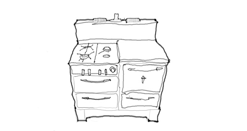 500x265 Stove Sketch First Sketch With Wacom Tablet John Boyd - Stove Sketch
