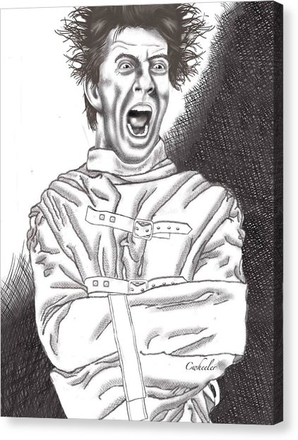 422x622 Straight Jacket Canvas Prints Fine Art America - Straight Jacket Sketch