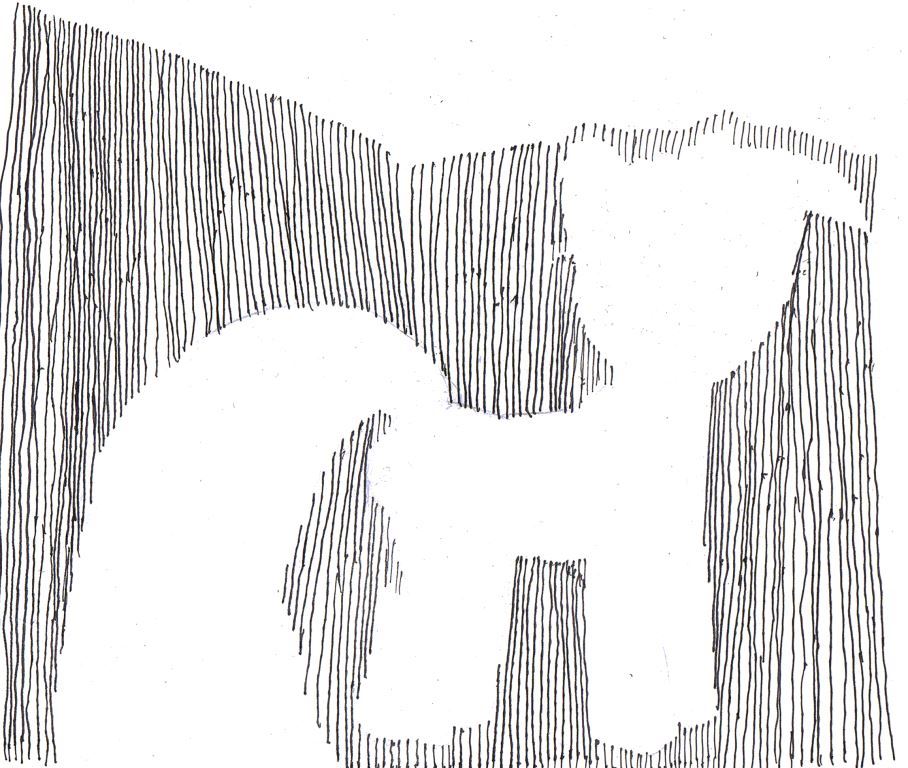 908x768 Uni Project - Straight Line Sketch